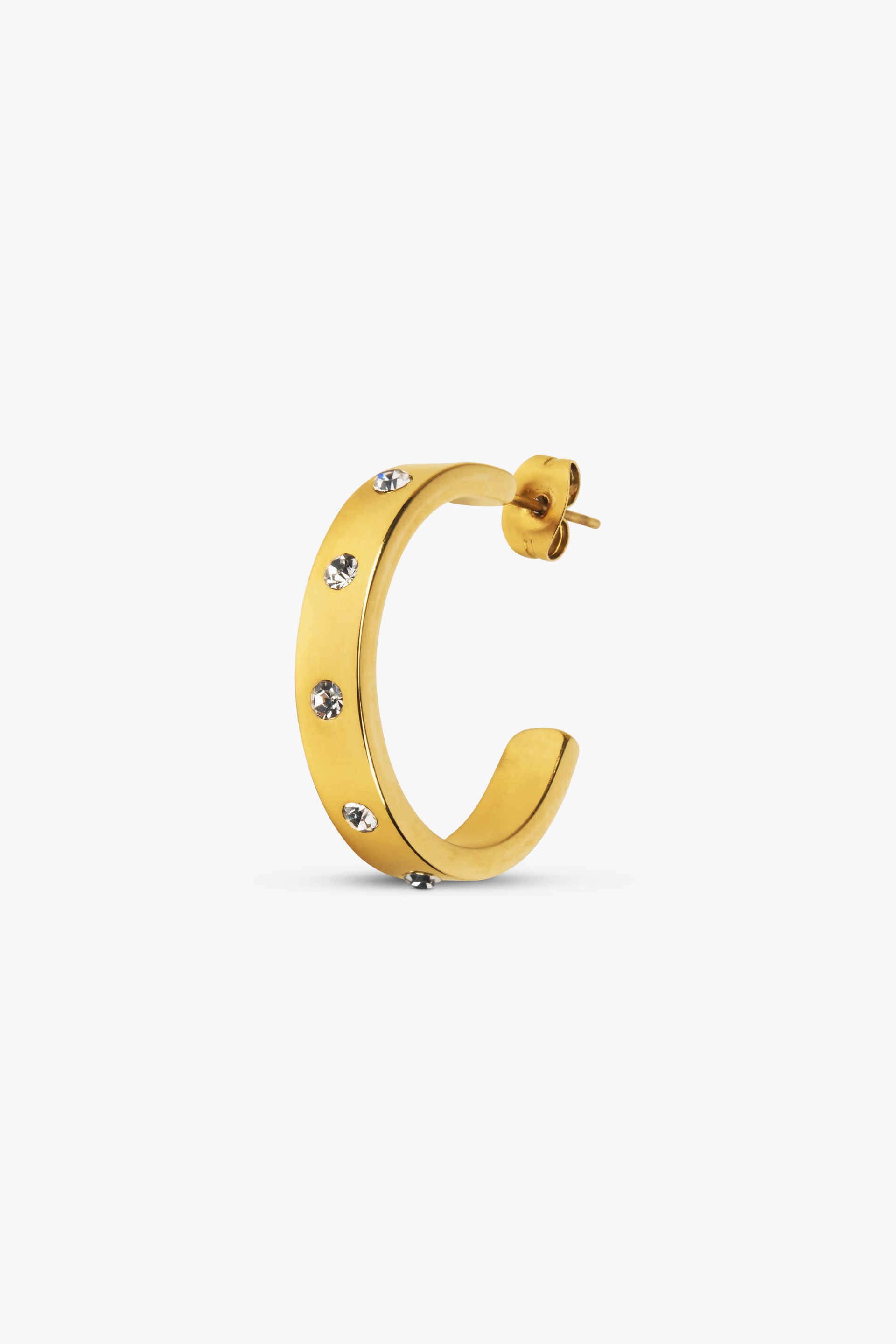 Luna Earrings Gold - Lucienta